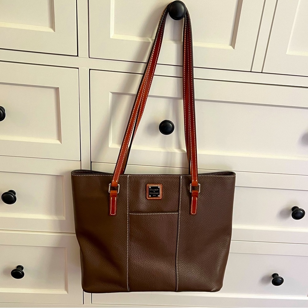 Dooney & Bourke Brown Leather Tote
